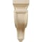 Ekena Millwork 3 1/2"W x 7 1/4"D x 11"H Hollow Back Corbel, Rubberwood COR03X07X11HARW - alternate 3